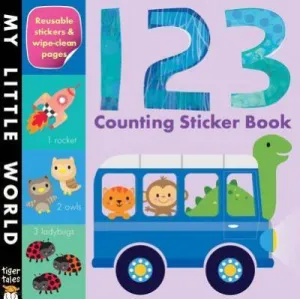 123 Counting Sticker Book