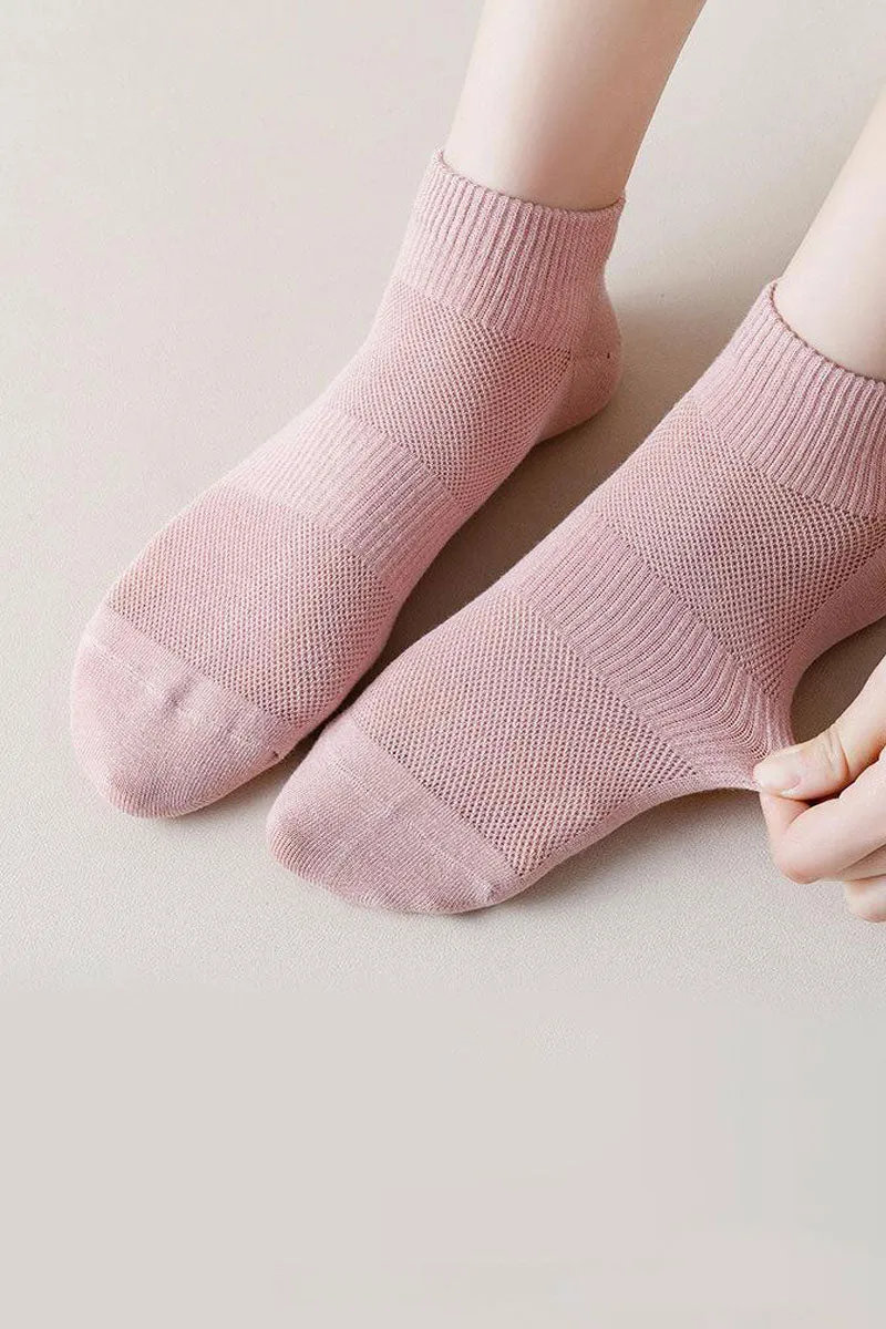 7PAIRS WOMEN CASUAL ANKLE SOCKS FOR DAILY LIFE