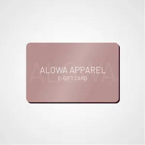 ALOWA APPAREL E-GIFT CARD