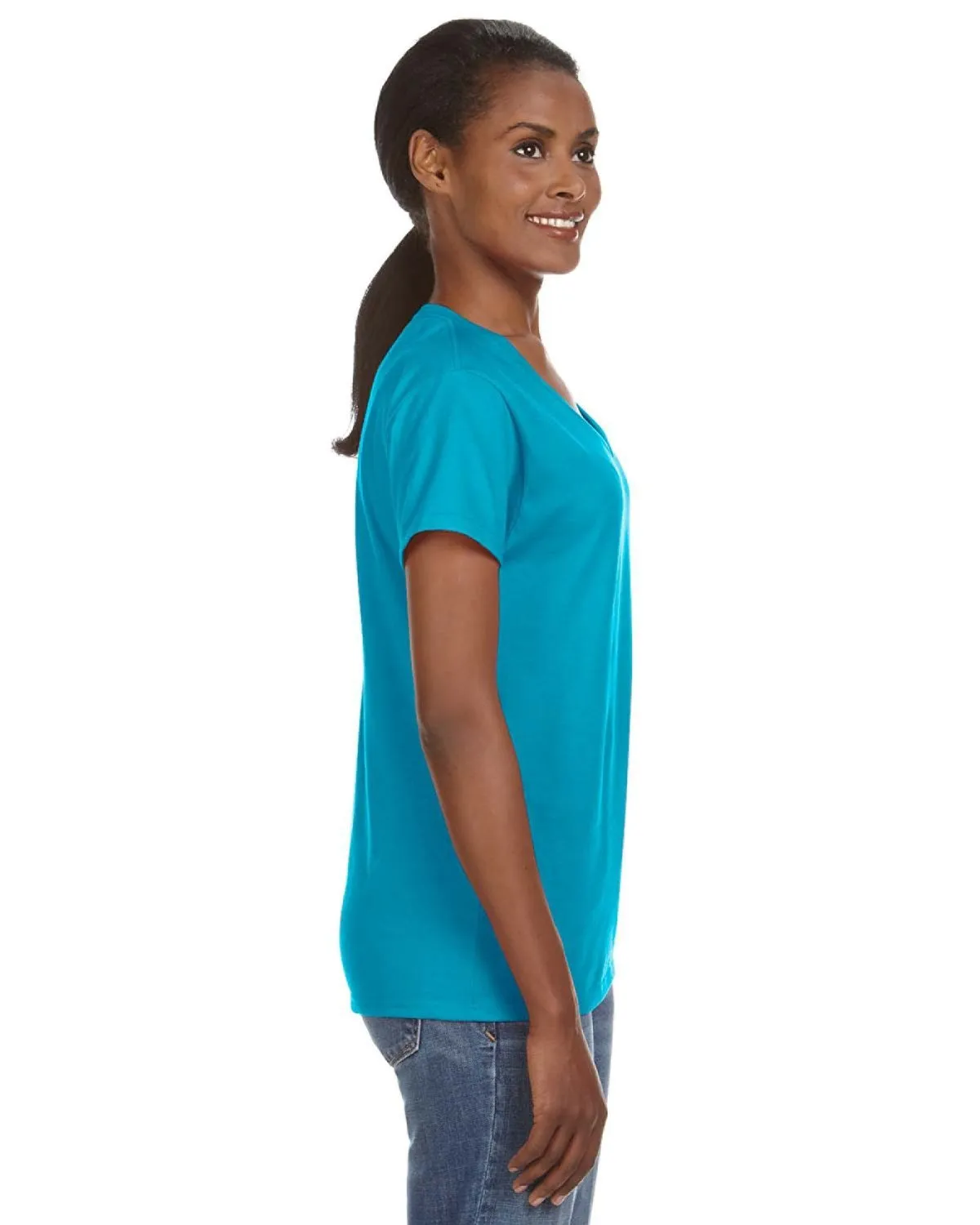 Anvil 88VL Ladies' Lightweight V-Neck T-Shirt