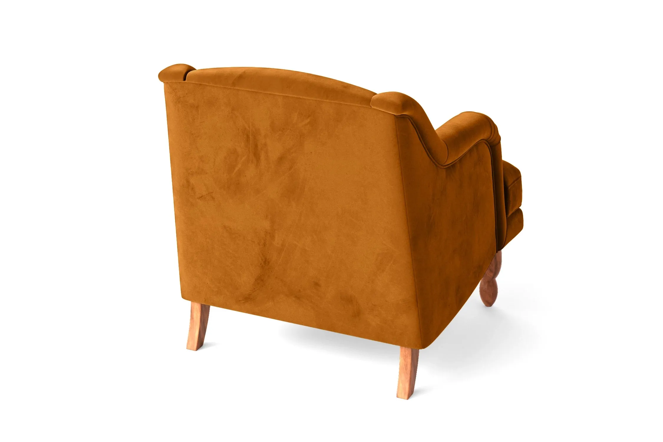 Burlington Armchair Gold Velvet