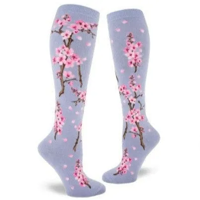 Cherry Blossom Women's Knee High Socks