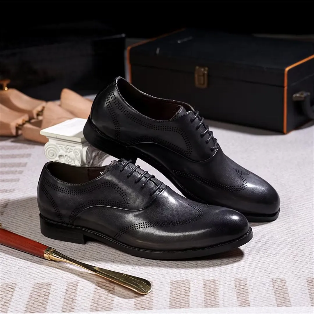 Classic Dapper Leather Dress Footwear