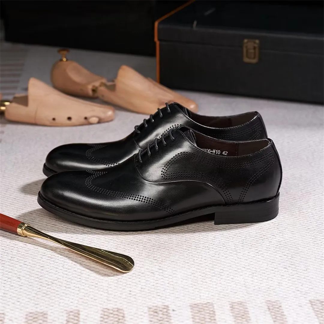 Classic Dapper Leather Dress Footwear