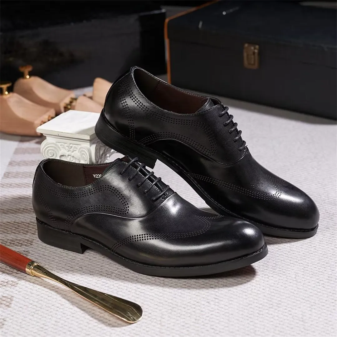 Classic Dapper Leather Dress Footwear