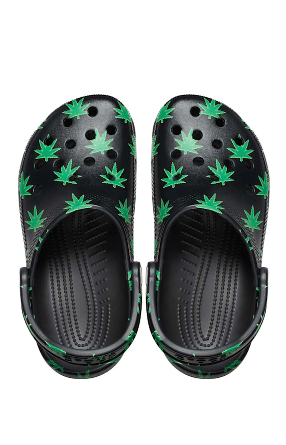 Classic Hemp Leaf Clogs - Black