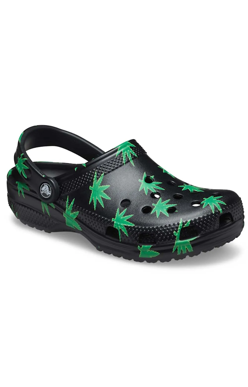 Classic Hemp Leaf Clogs - Black