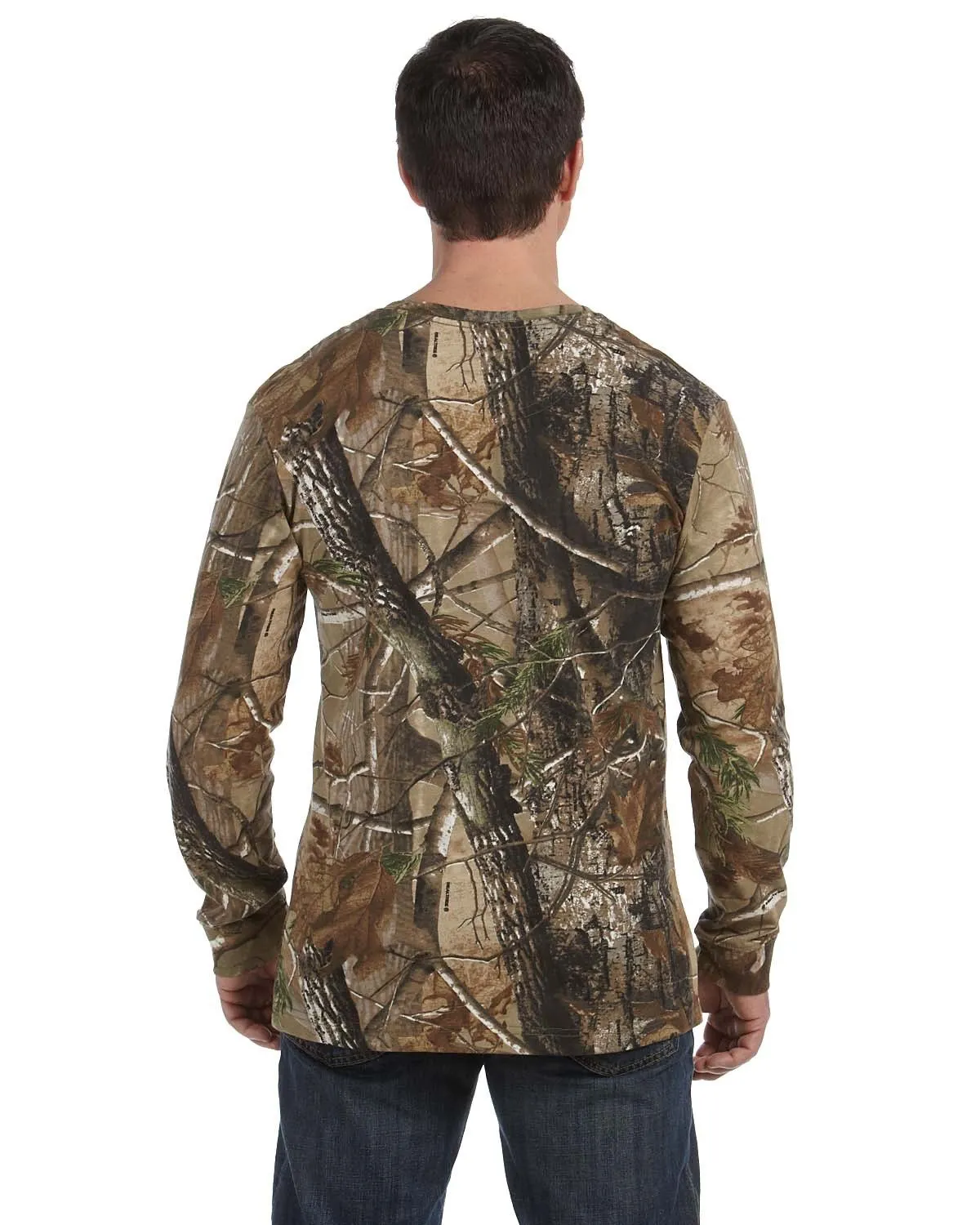 Code Five 3981 Men's Realtree Camo Long-Sleeve T-Shirt