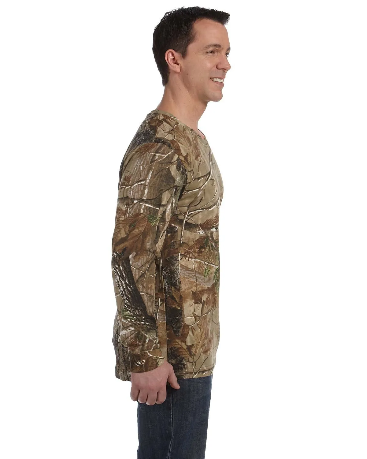 Code Five 3981 Men's Realtree Camo Long-Sleeve T-Shirt