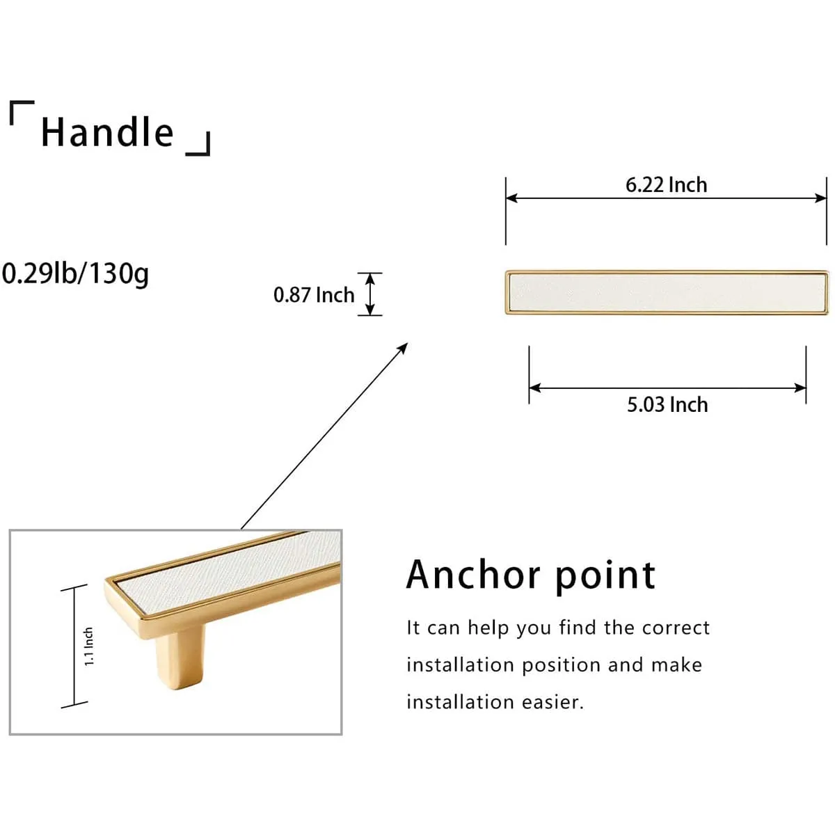 Cowhide Cabinet Pulls Modern Luxury Tree Bark Speckle Texture Cabinet Pull