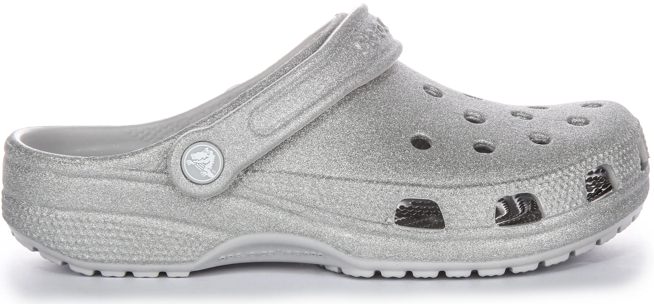 Crocs Classic Glitter In Silver