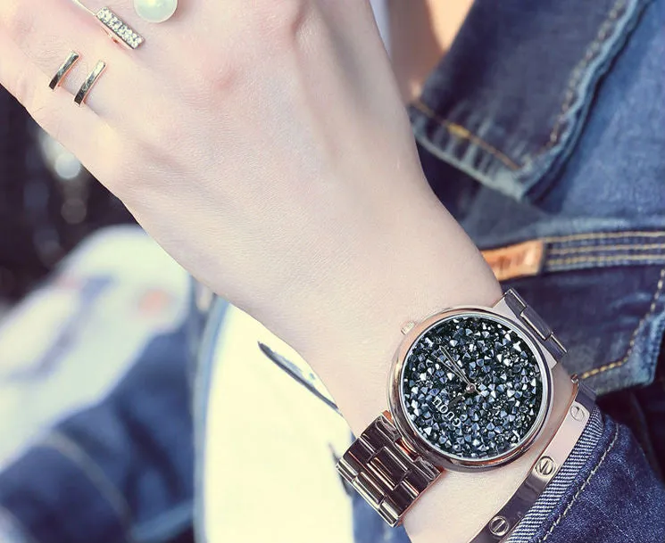 Diamond Dial Wrist Watch