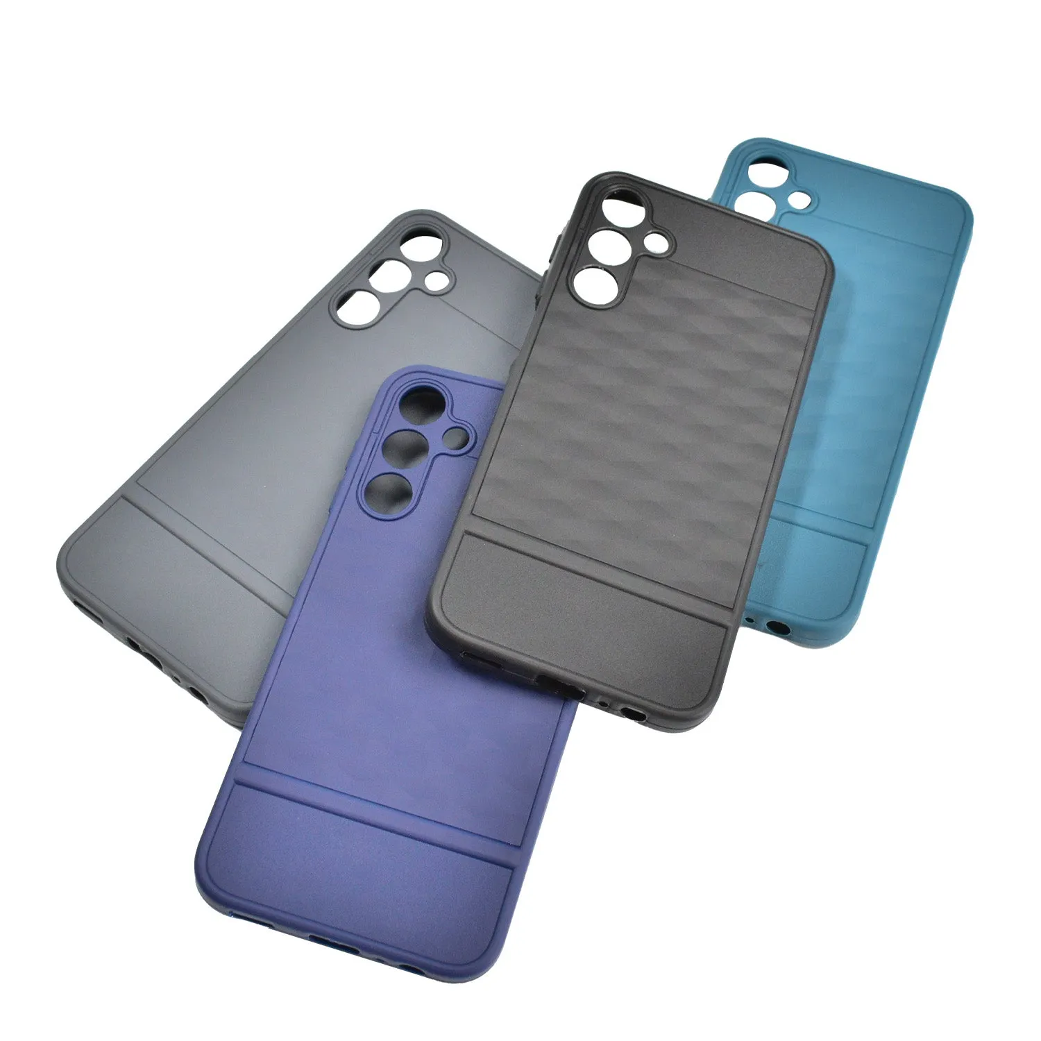 Diamond Textured Soft Silicone Case For Realme