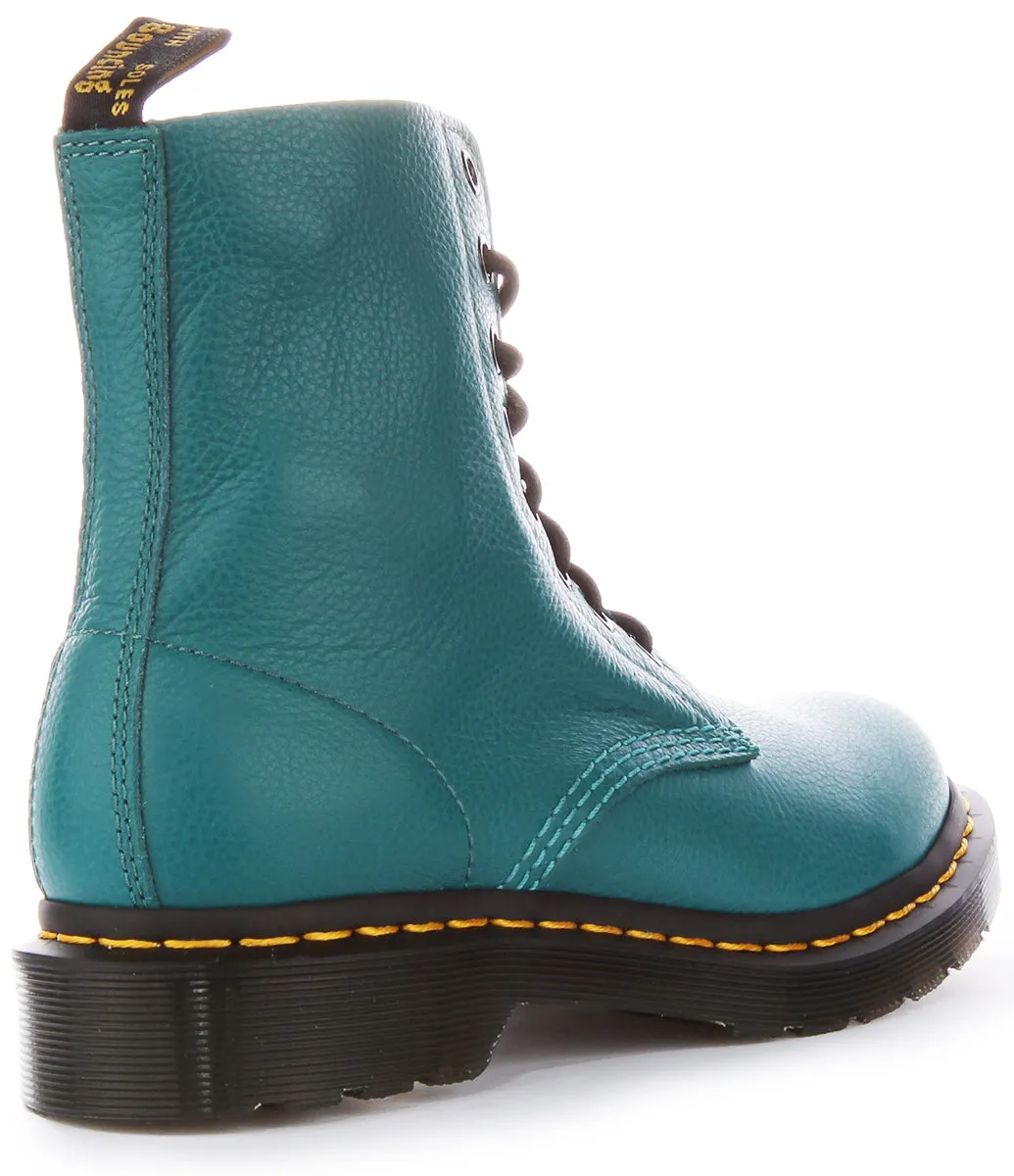 Dr Martens 1460 Pascal In Teal For Women