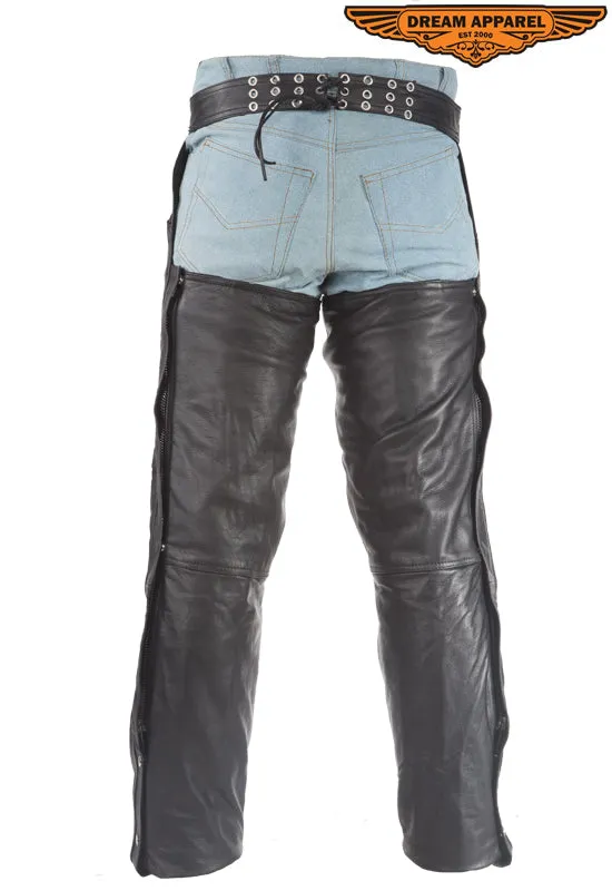 Dream Apparel Cowhide Leather Chaps