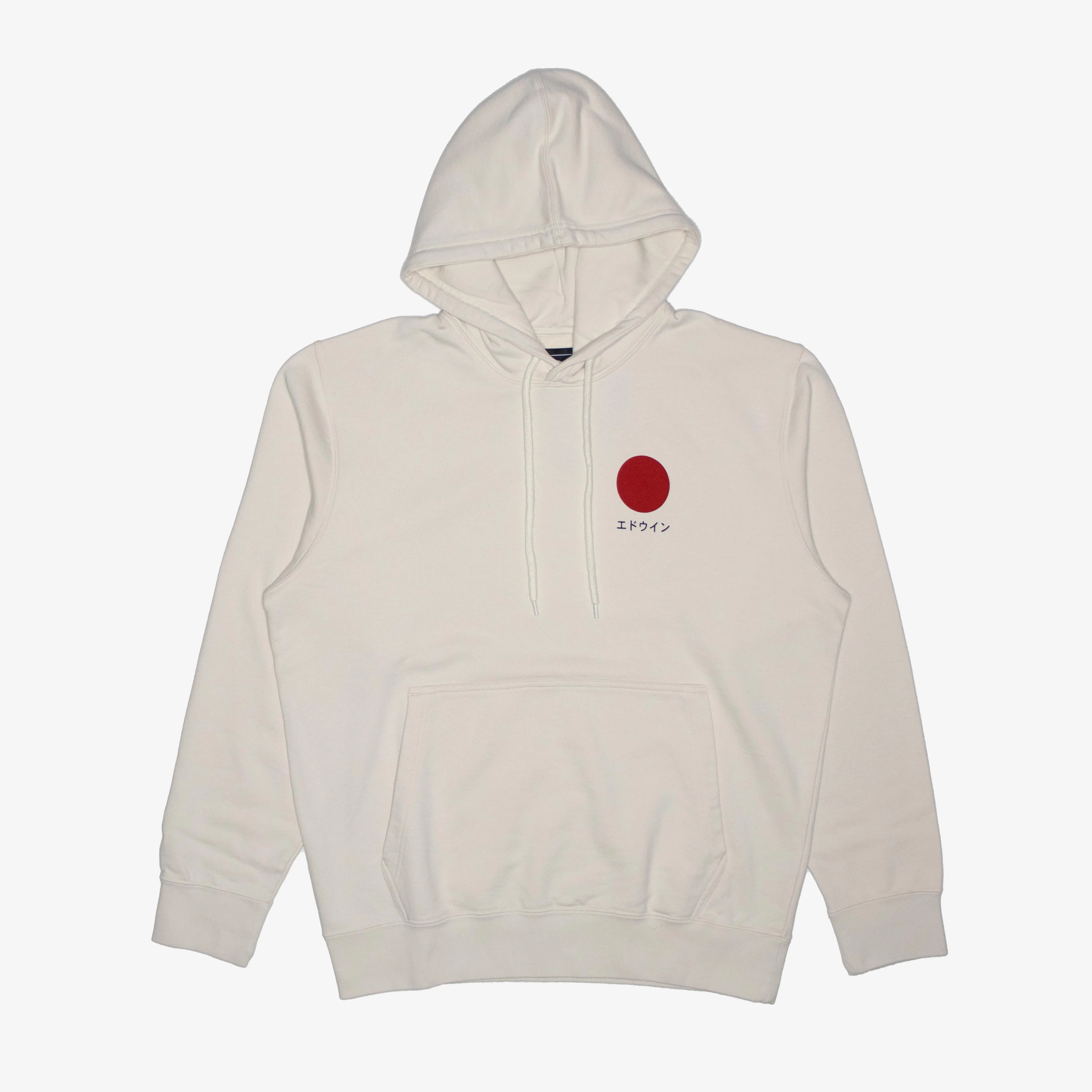 Edwin Jeans Japanese Sun Hoodie Whisper White