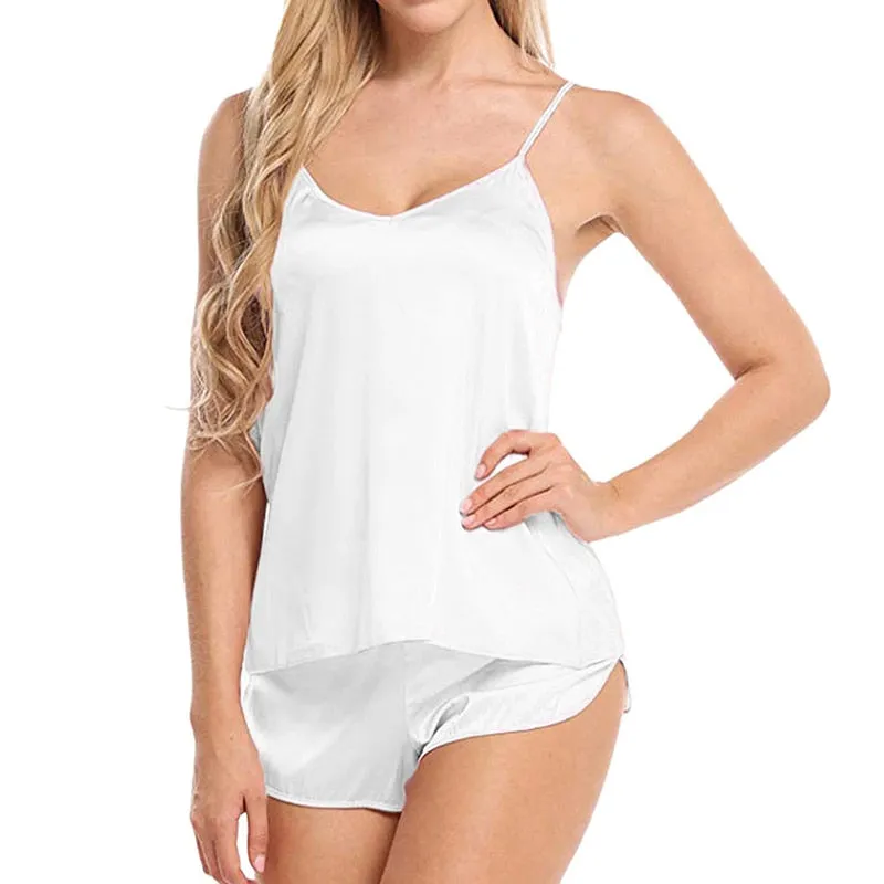 Fashionable Sexy Women Lace Sleeveless Sleepwear