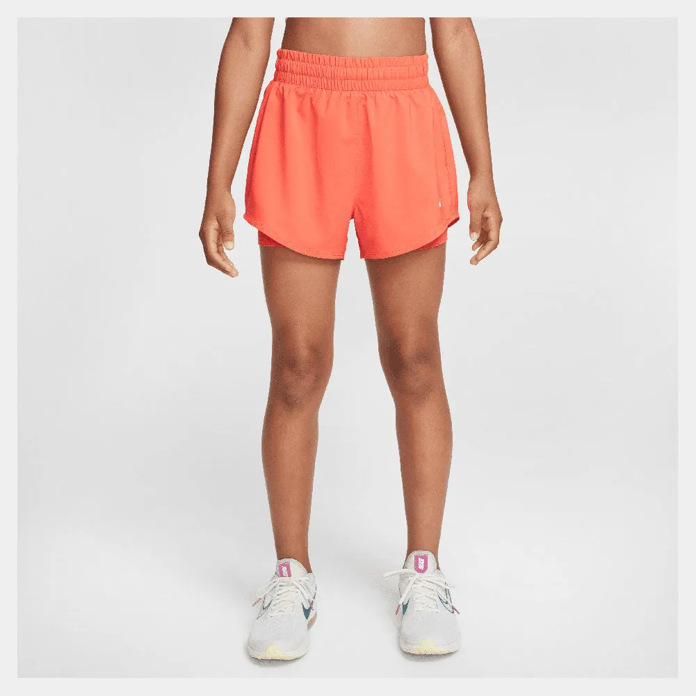 Girl`s One Dri-Fit 2in1 3 inch Tennis Shorts