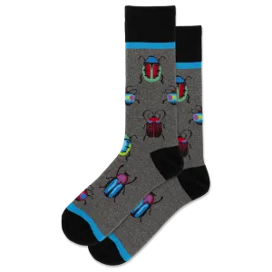 HOTSOX Men's Bugs Crew Sock