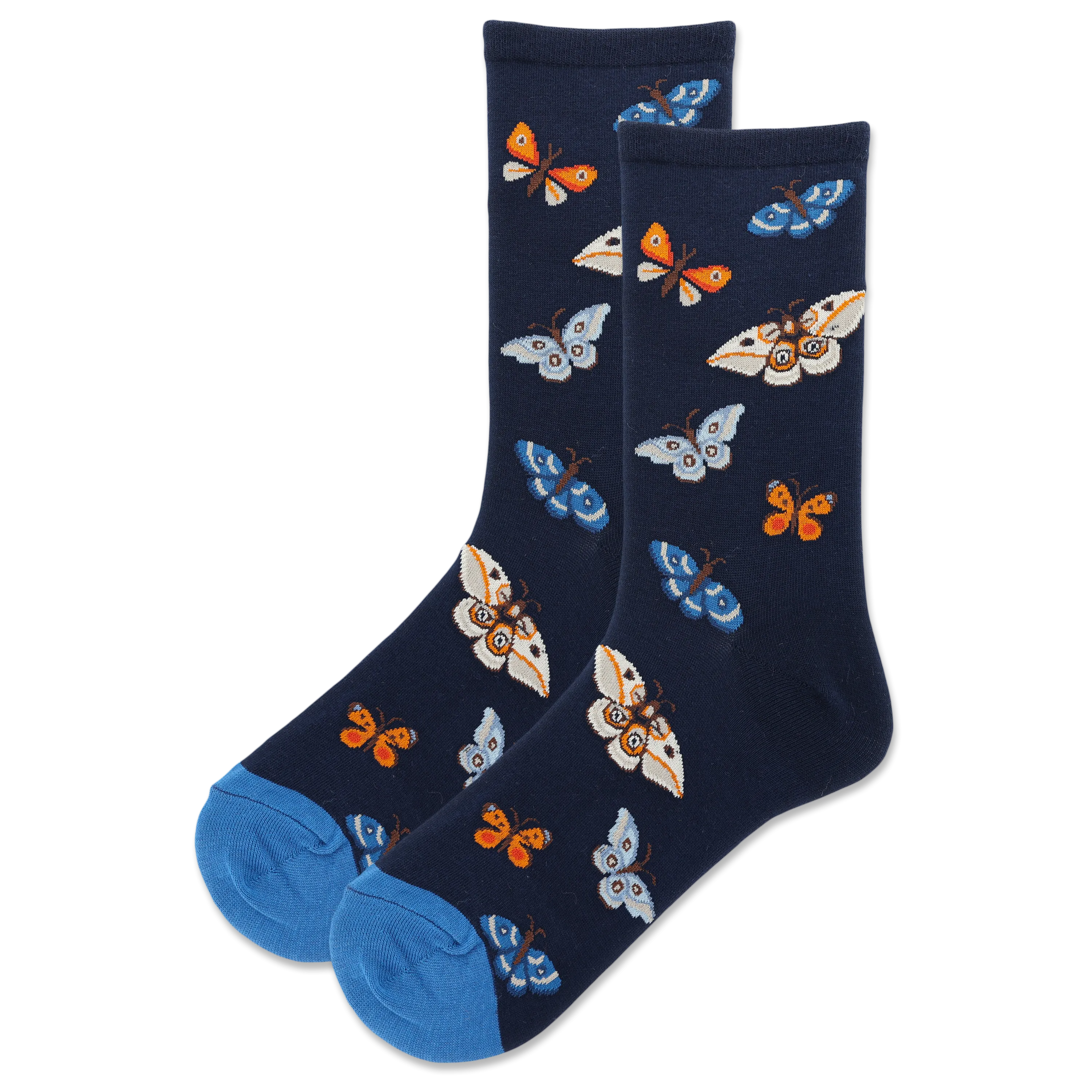 HOTSOX Women's Moth Crew Socks