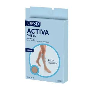 Jobst ACTIVA Sheer Compression Pantyhose - 8-15mmHg