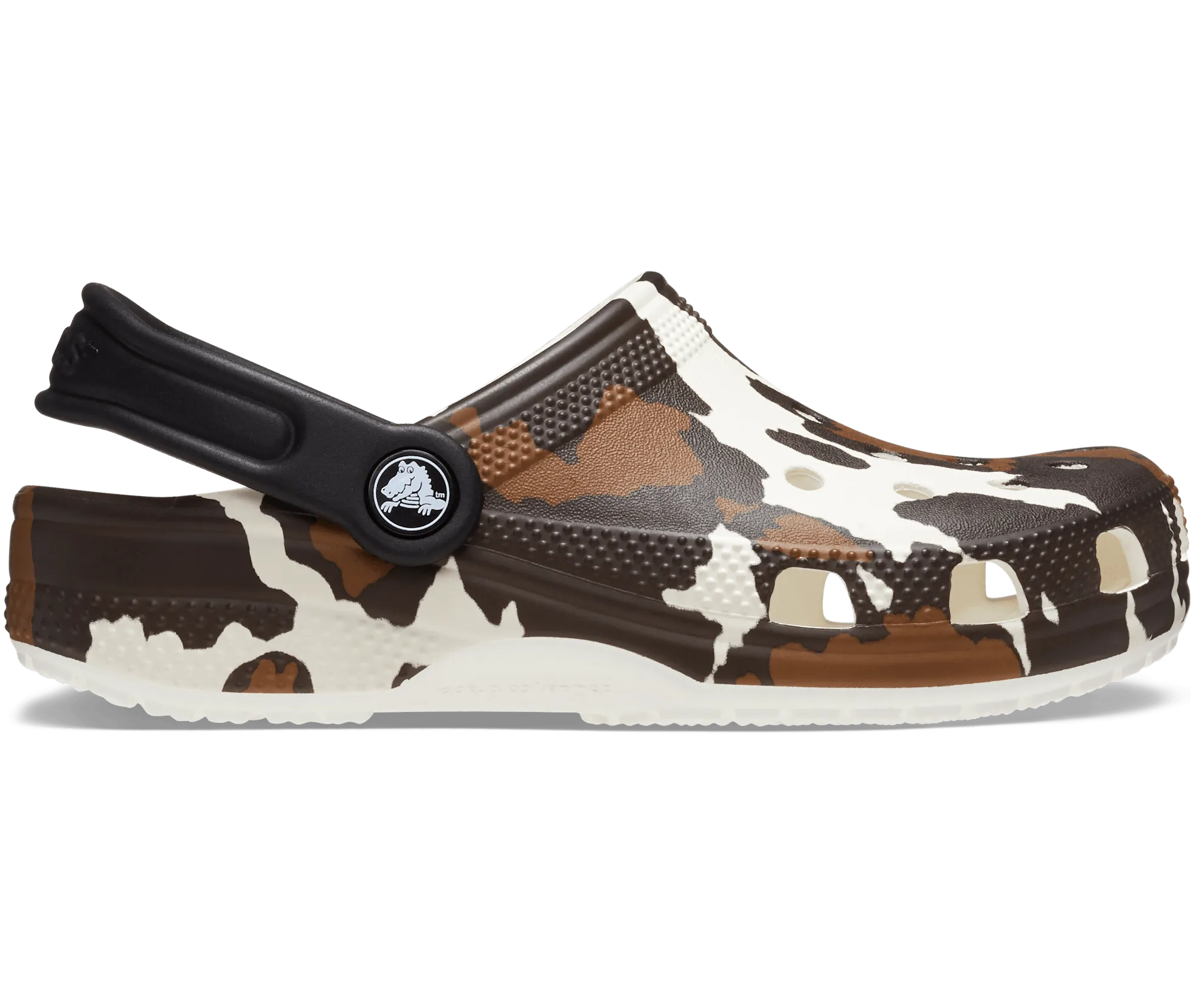 Kids' Classic Cow Print Clog