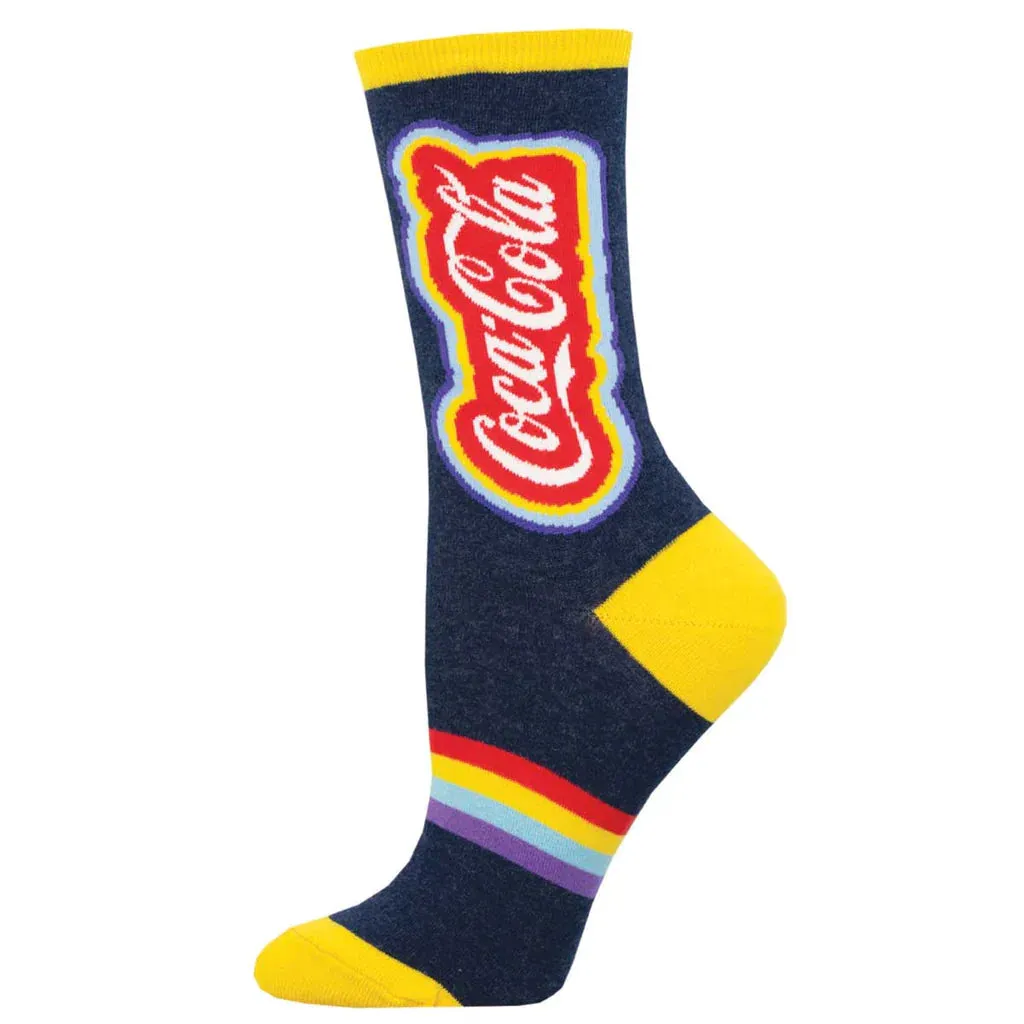 Ladies Coca-Cola Rainbow Socks