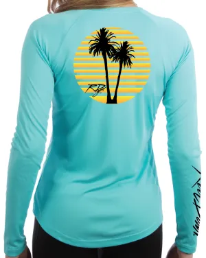 Ladies RD Gear Sunset Scoop-Neck LS