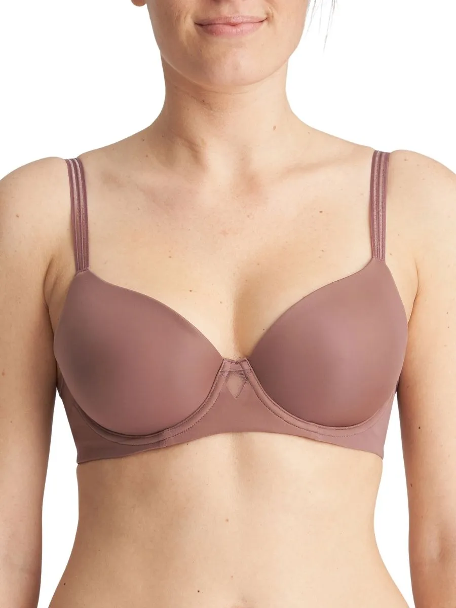 Louie Spacer Full Cup Bra - Satin Taupe