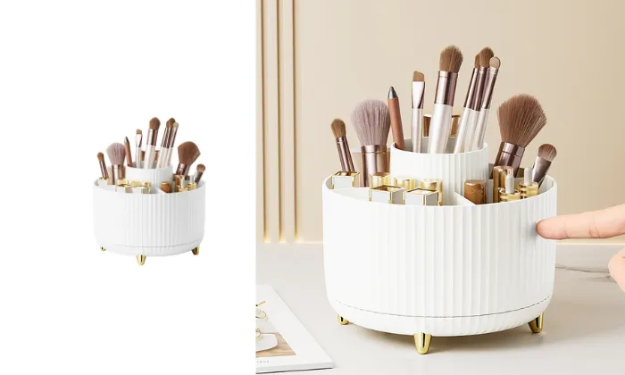 Luxurious Rotatable Makeup Storage Box