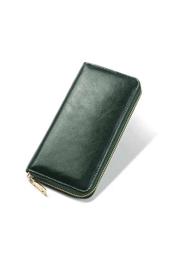 Luxury Leather Long Wallets