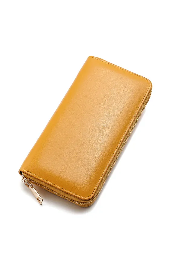 Luxury Leather Long Wallets