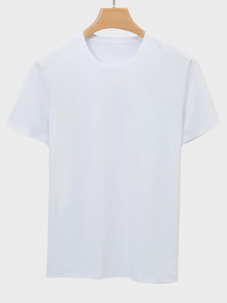 Luxury Mercerized Cotton Tee