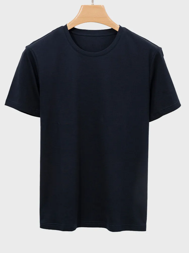 Luxury Mercerized Cotton Tee