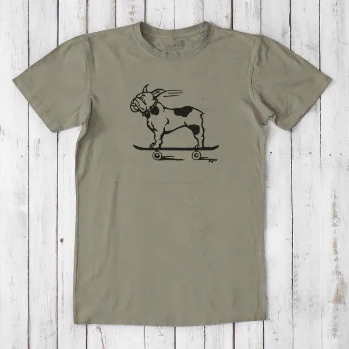 Men's French Bulldog T-shirt - Stylish Dog Lover's Apparel