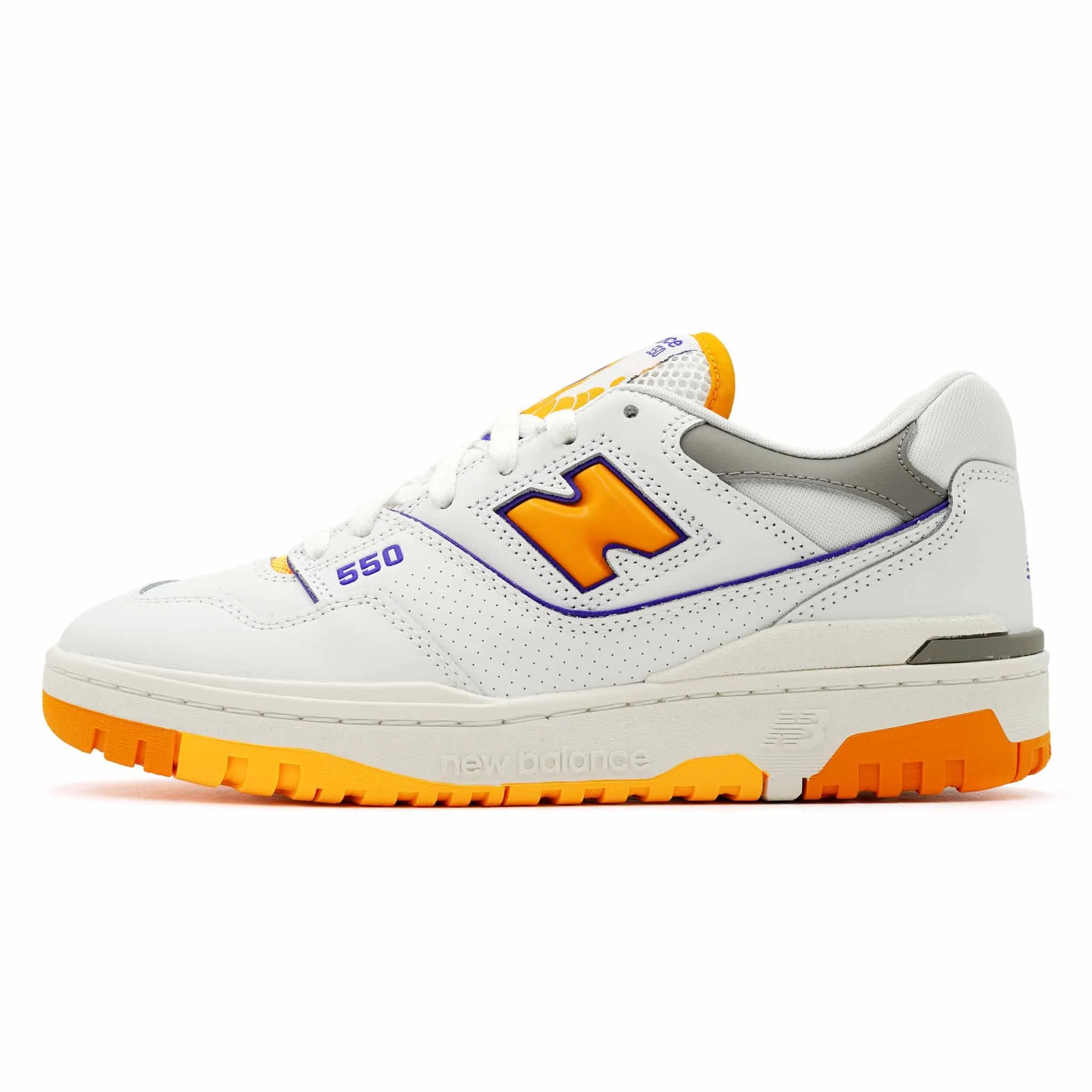 NEW BALANCE 550 WHITE VIBRANT ORANGE 2022