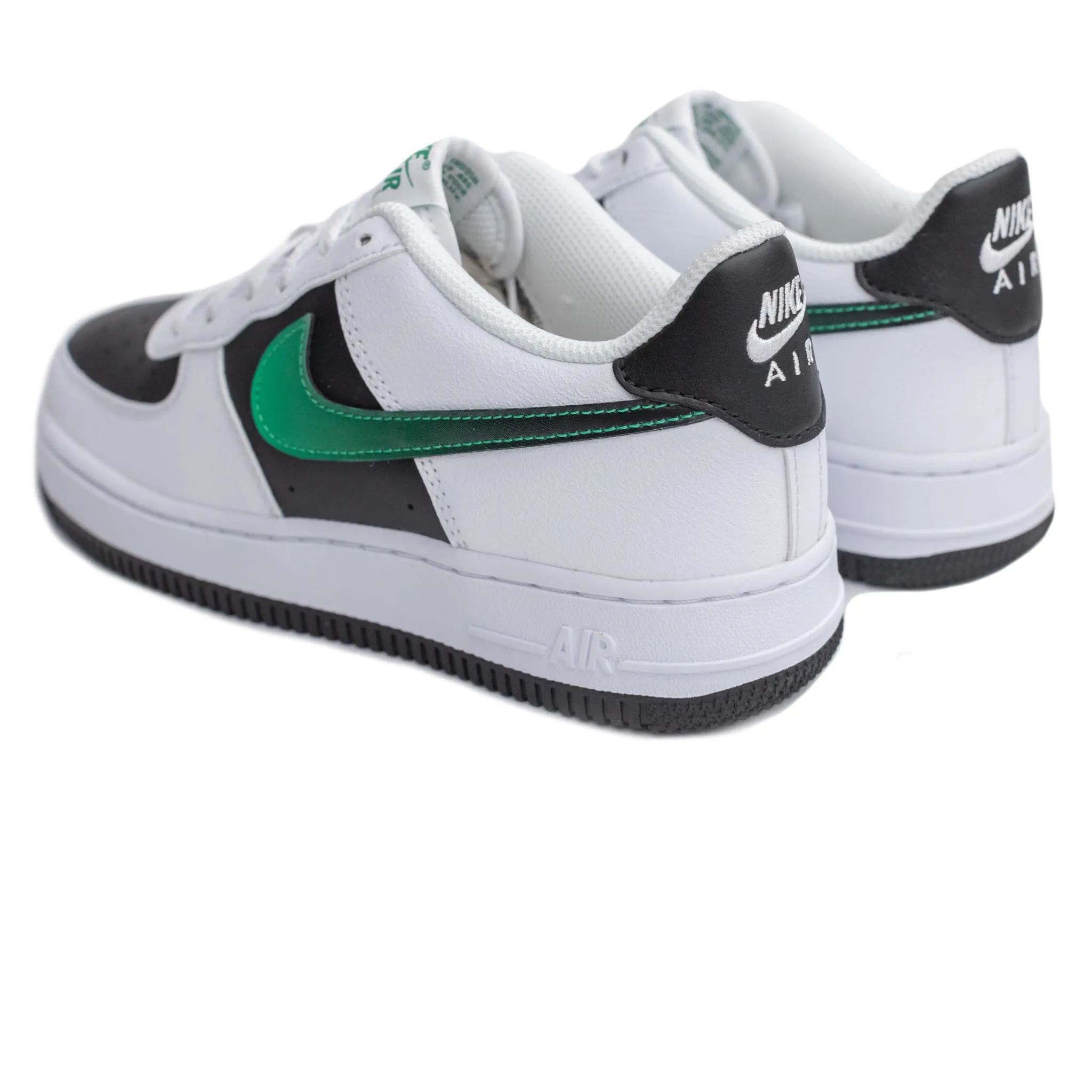 Nike Air Force 1 (GS) 'White/Stadium Green/Black'