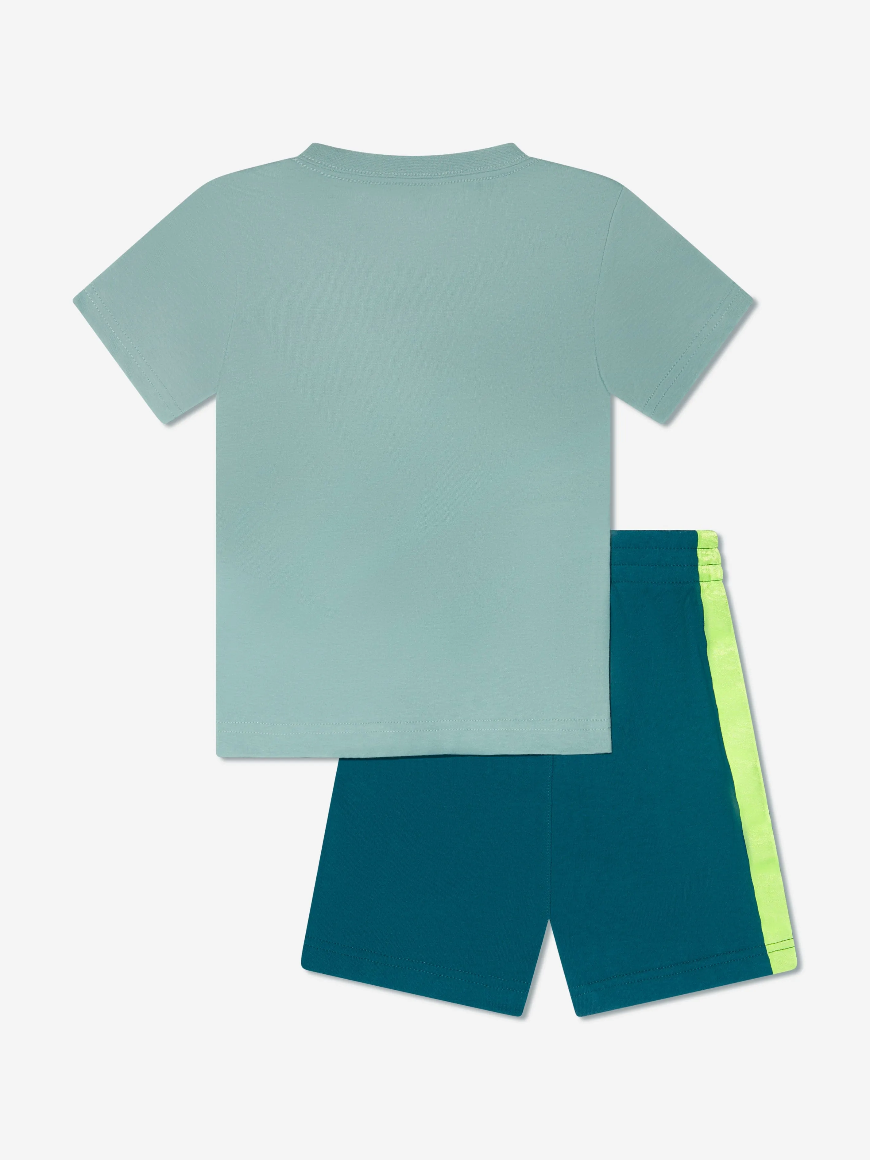 Nike Boys NSW Tape Shorts Set in Green