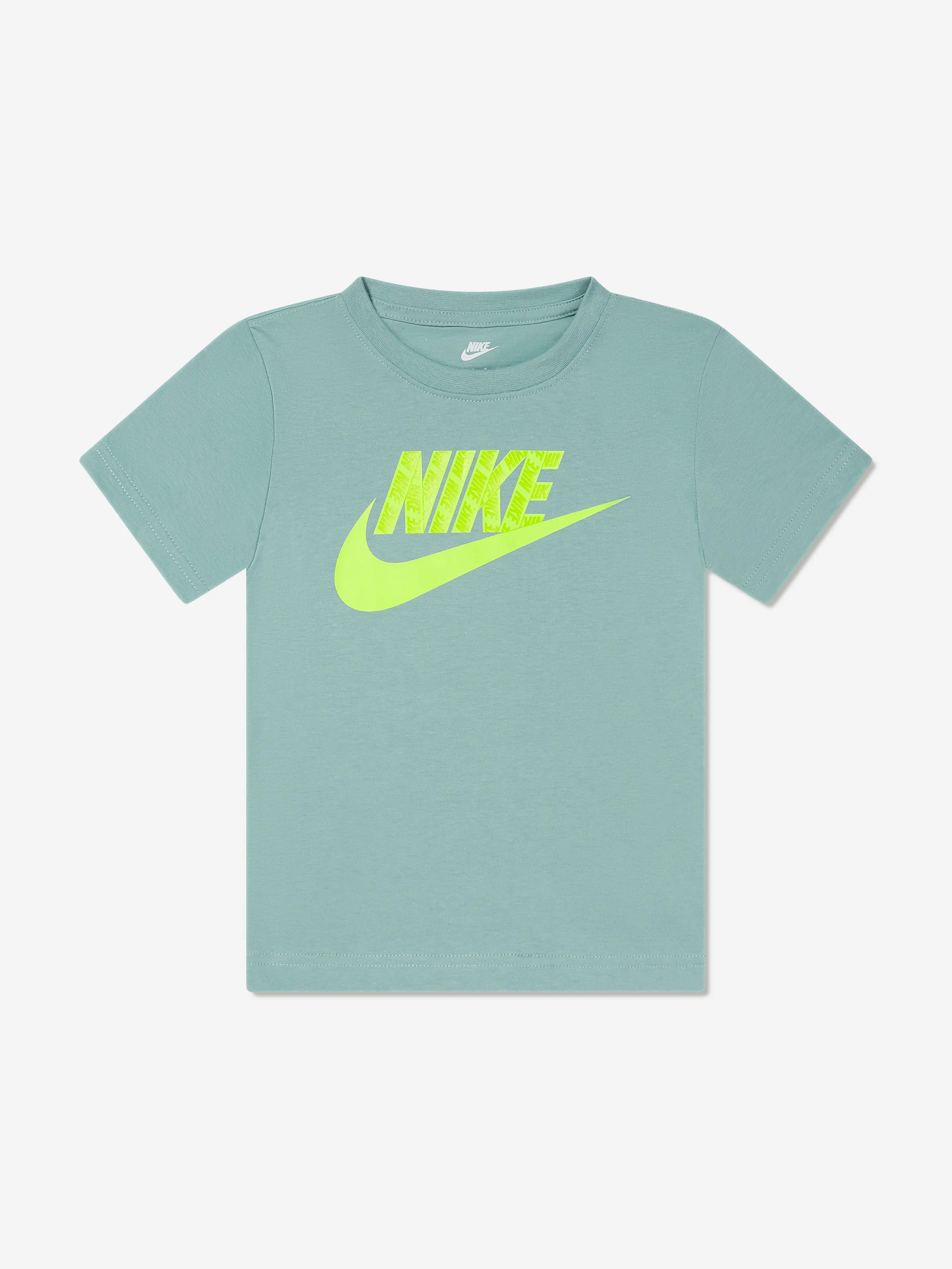 Nike Boys NSW Tape Shorts Set in Green