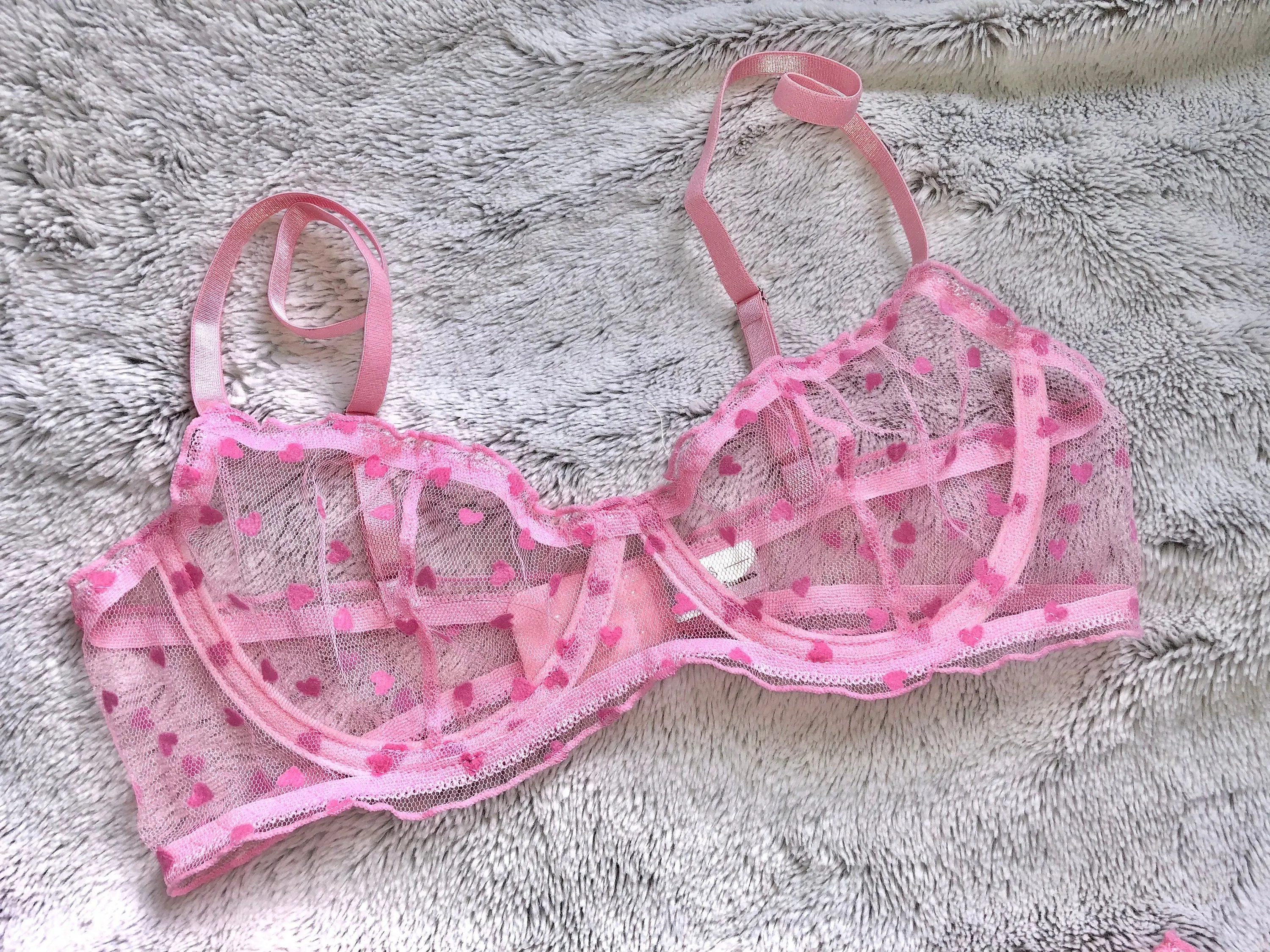 Pink Sweetheart Lingerie Set