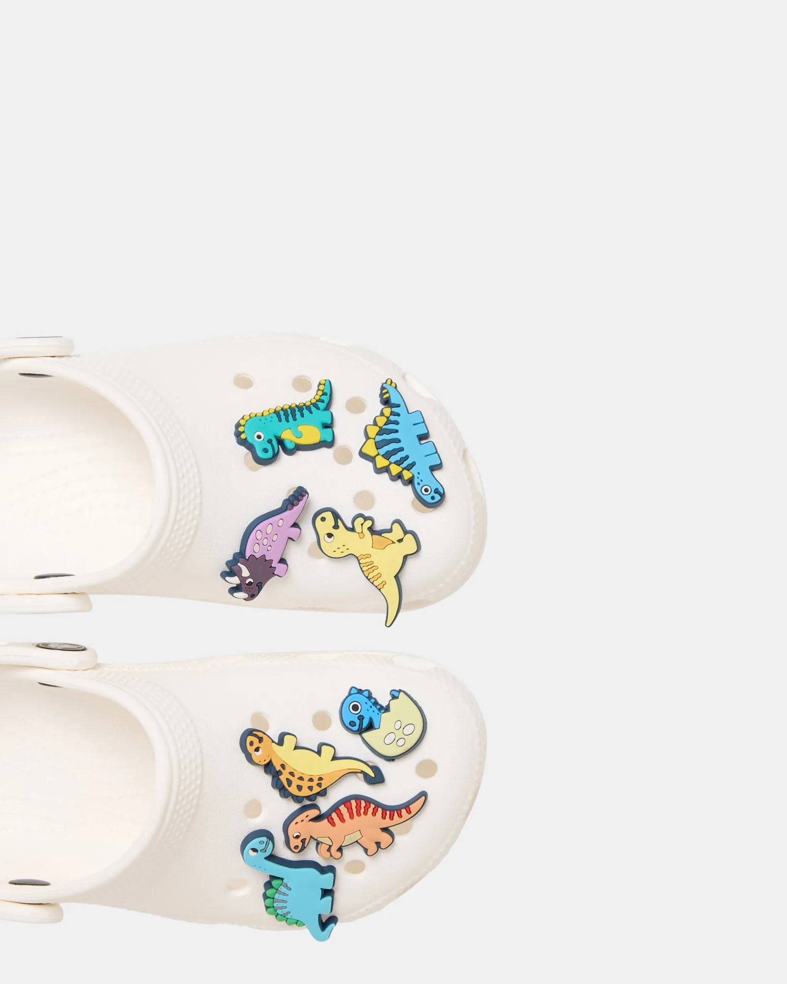 Shoe Charm 8 Pack Dino Blue Multi