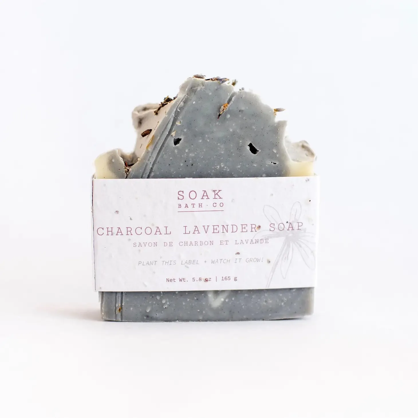 SOAK - Charcoal Lavender Soap