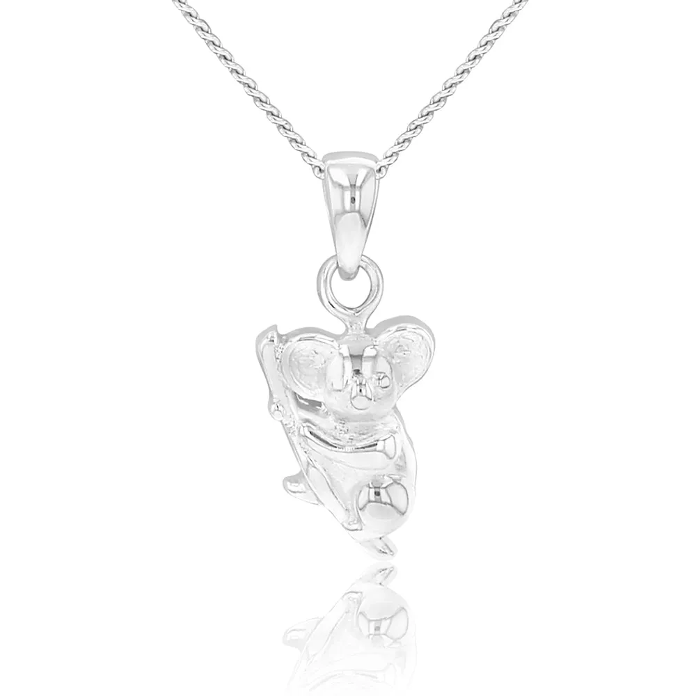 Sterling Silver Koala Pendant