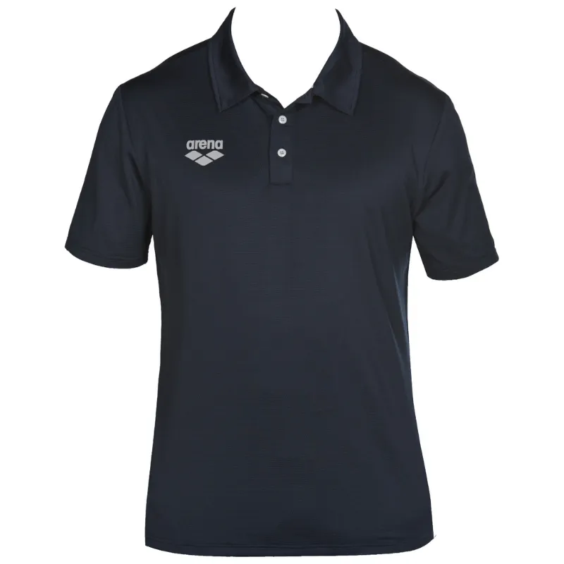 TEAM LINE TECH SHORT SLEEVE POLO SHIRT - NAVY