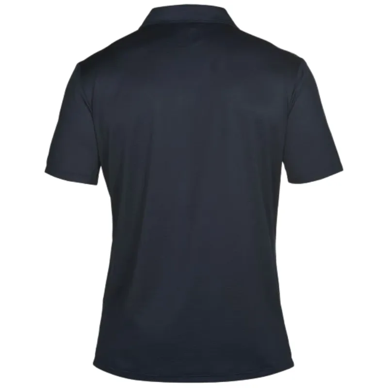 TEAM LINE TECH SHORT SLEEVE POLO SHIRT - NAVY