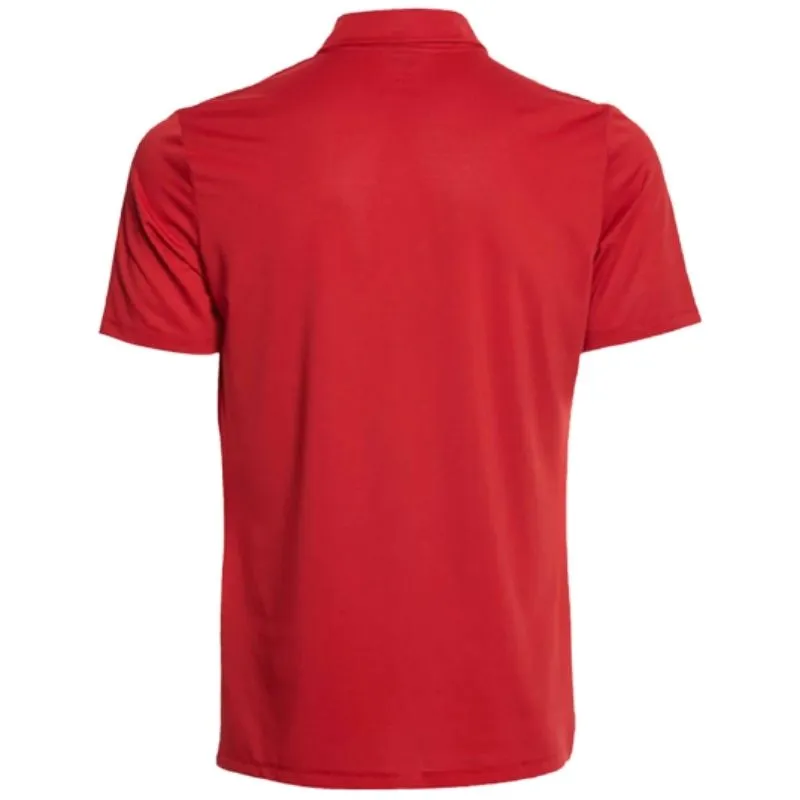 TEAM LINE TECH SHORT SLEEVE POLO SHIRT - RED