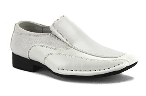 Toddler Boys I-140 Classic Slip On Loafer Dress Shoes