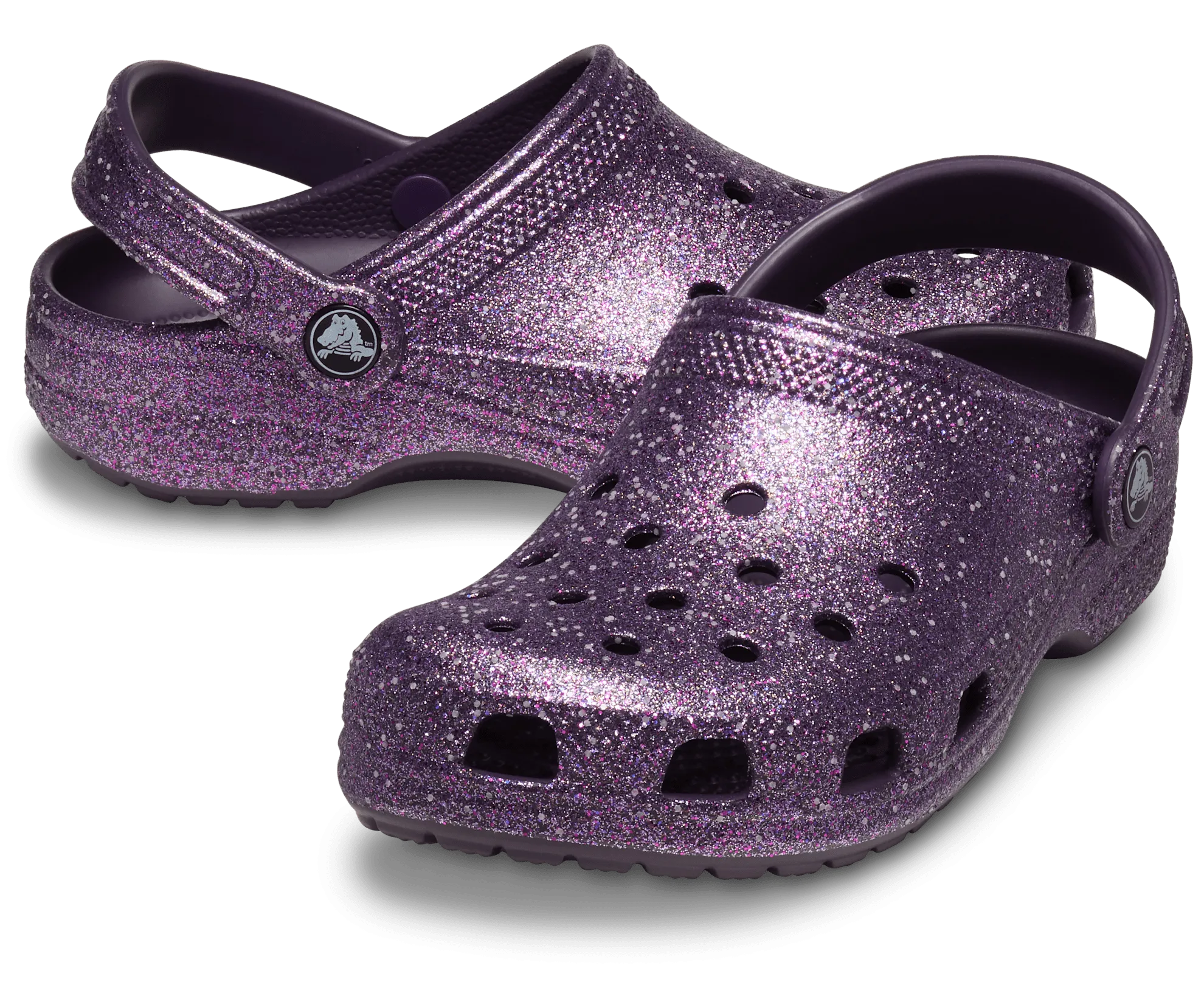 Toddler's Classic Space Glitter Clog