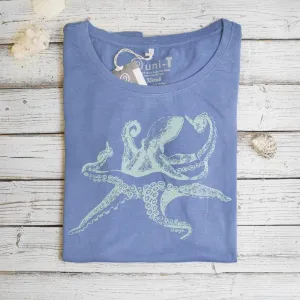 Women's Octopus T-shirt - Stylish Ocean Inspired Apparel